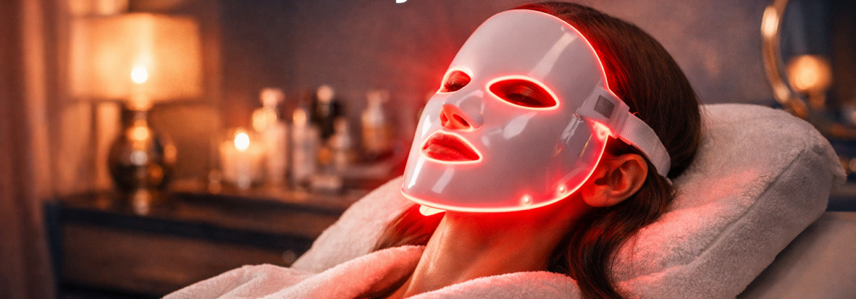 led face mask for skin rejuvenation