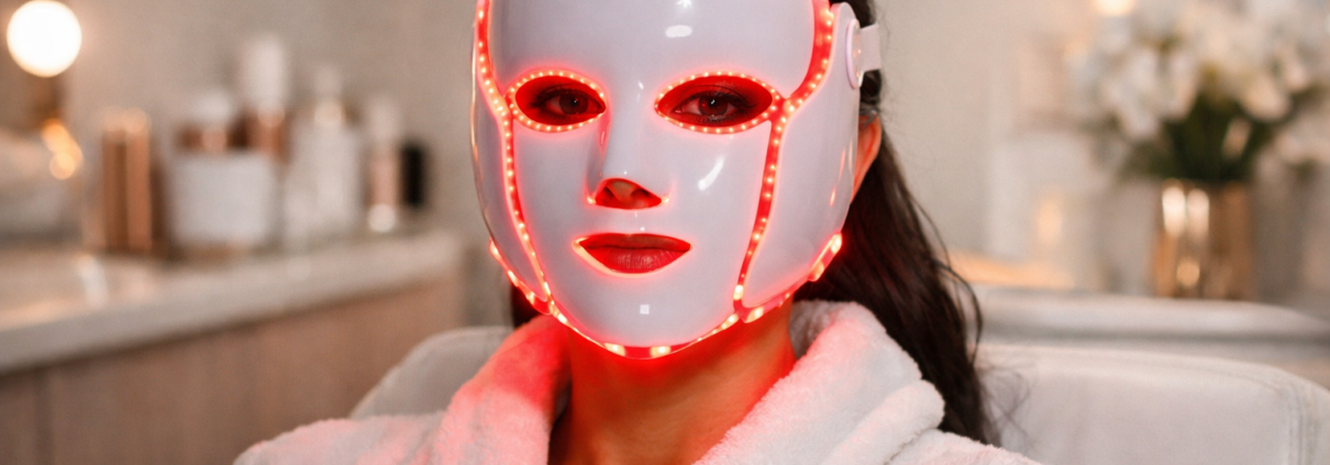 led facial mask for wrinkles